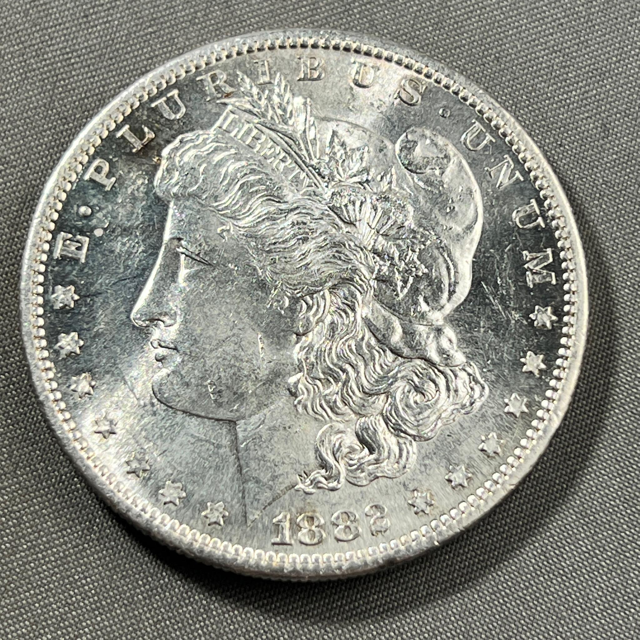 1882-S Morgan Silver Dollar