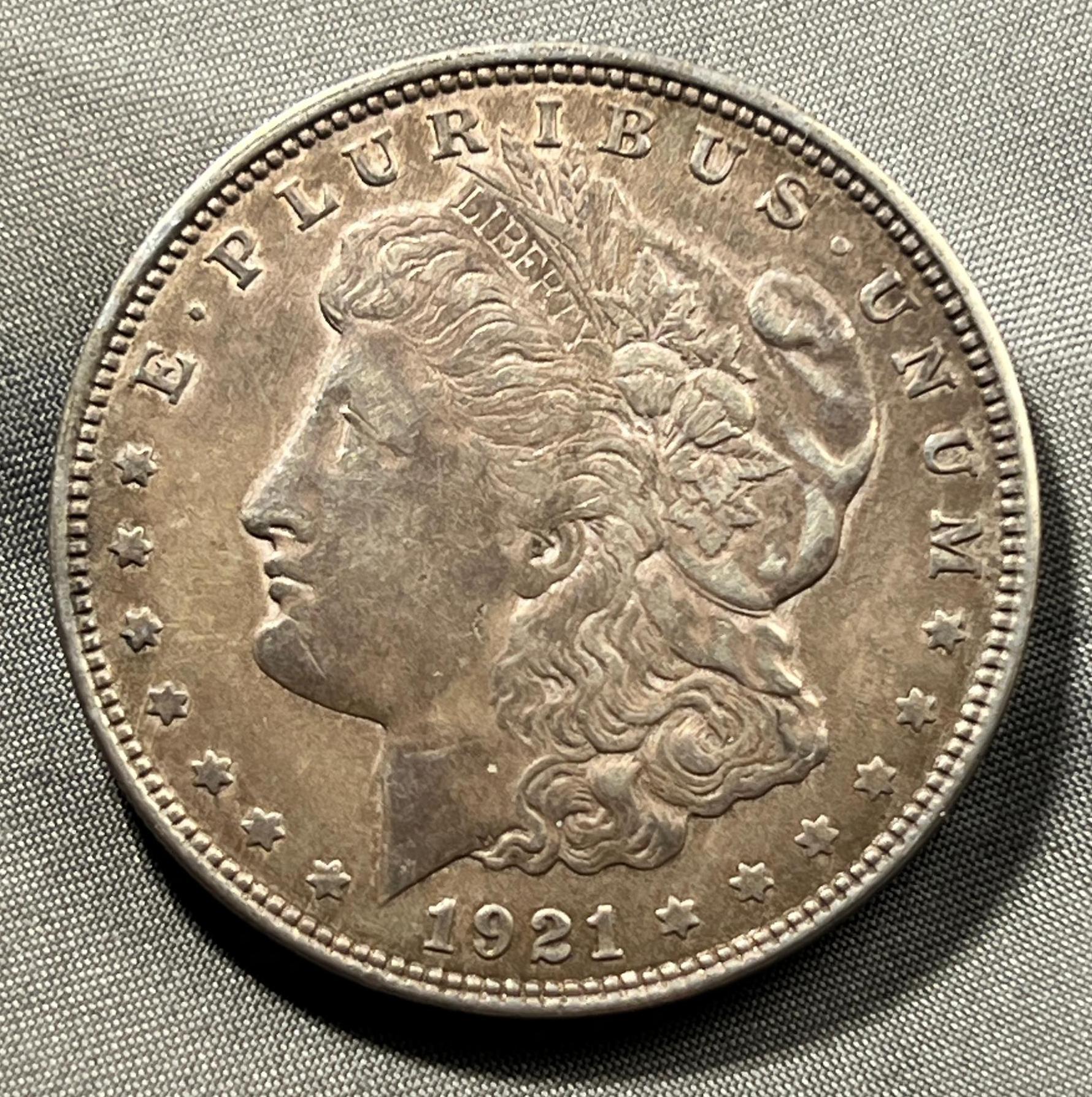 1921-D Morgan Silver Dollar