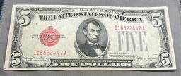 1928F Red Seal United States Banknote