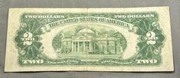 1953 Red Seal $2.00 Star Note