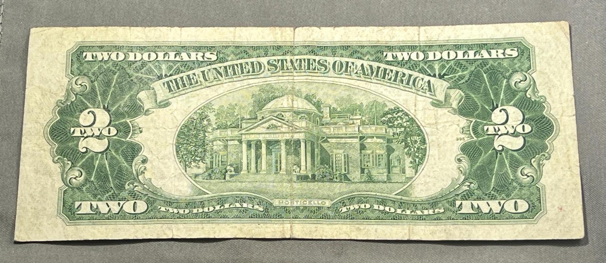 1953 Red Seal $2.00 Star Note