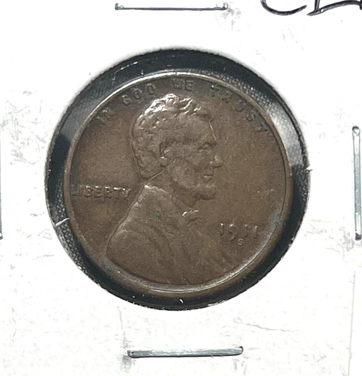 1911-S Lincoln Wheat Cent