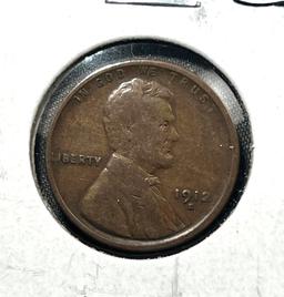 1912-S Lincoln Wheat Cent