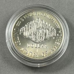 1987 US Constitution Commemorative US Dollar coin, 90% Silver