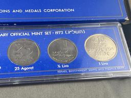 1973 Official Israel Mint Set