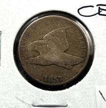 1857 Flying Eagle Cent