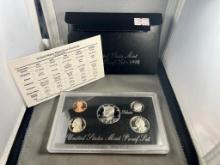 SILVER 1998-S Complete Proof Set