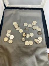 32- Asst. Date 90% Silver Roosevelt Dimes