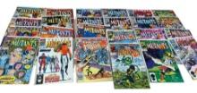 24- The New Mutants including no. 2 & 100 and other early Issues, 1st Cable, and Shatterstar