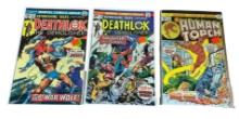 Deathlok 27 and 32 and Human Torch no. 4