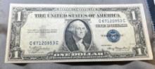 1935A One Dollar Silver Certificate, better quality