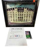 Yankees Greats Stadium Photo w/ multiple autographs including Paul O'Neill, and others, with PSA/...