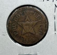 1863 New York Civil War Token Pro Boy O Publico