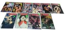 10- Asst. Vampirella Comic Books