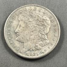 1921-S Morgan Silver Dollar, 90% silver