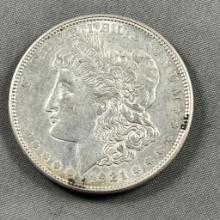 1921 Morgan Silver Dollar, 90% silver