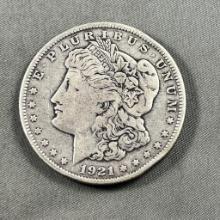 1921 Morgan Silver Dollar, 90% silver