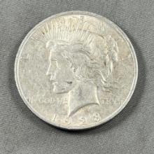 1923 Peace Silver Dollar, 90% silver