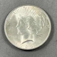 1923 Peace Silver Dollar, 90% silver