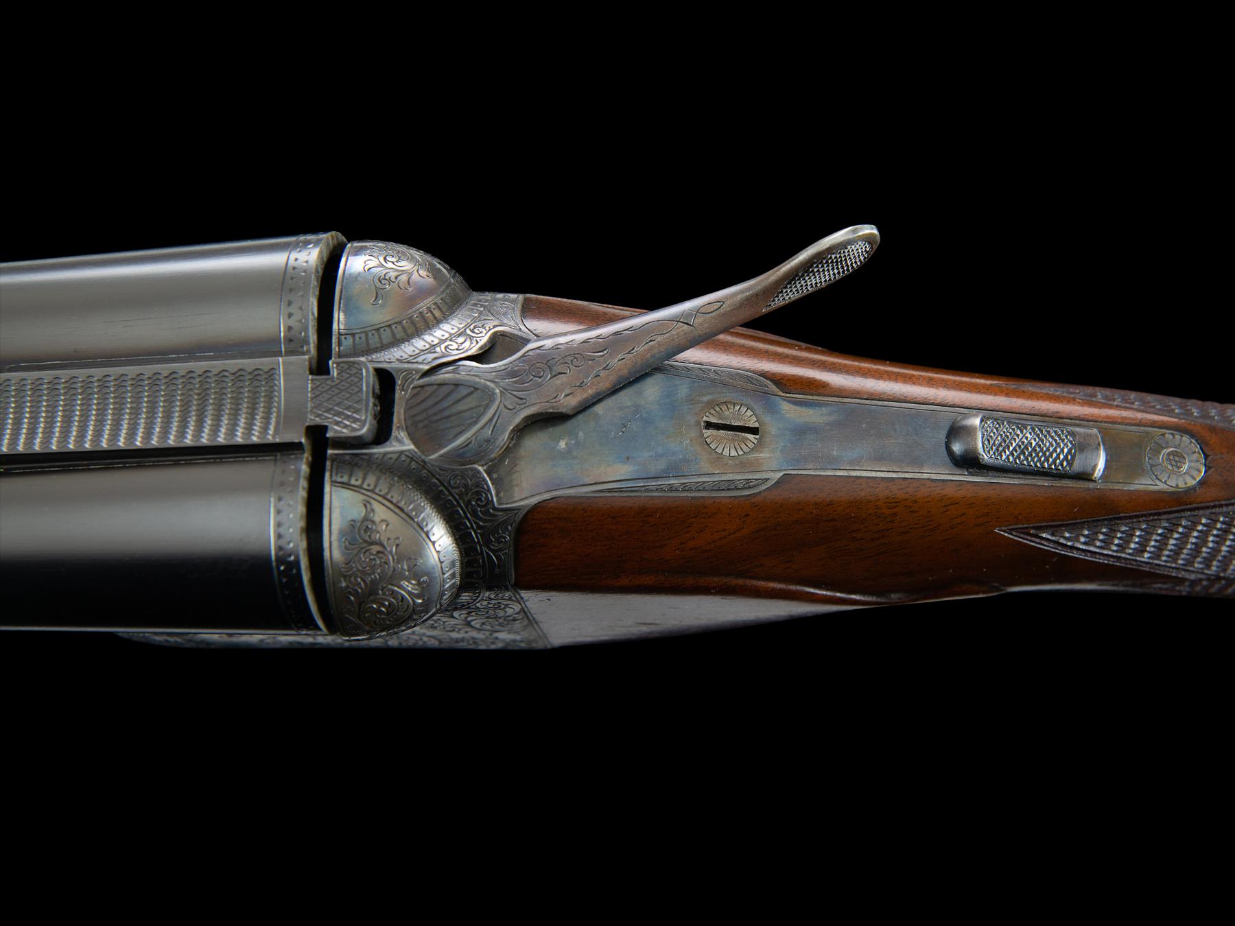 RARE AND EXCEPTIONAL PARKER DHE 12 GAUGE SKEET GUN WITH PROVENANCE