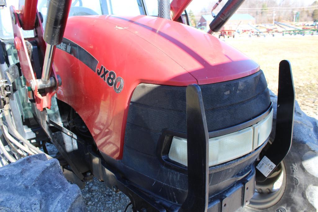 2007 Case IH JX80 MFWD tractor