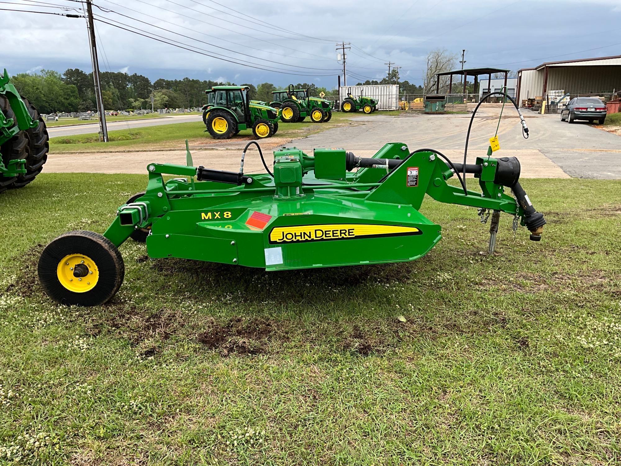 2021 John Deere MX8 rotary cutter