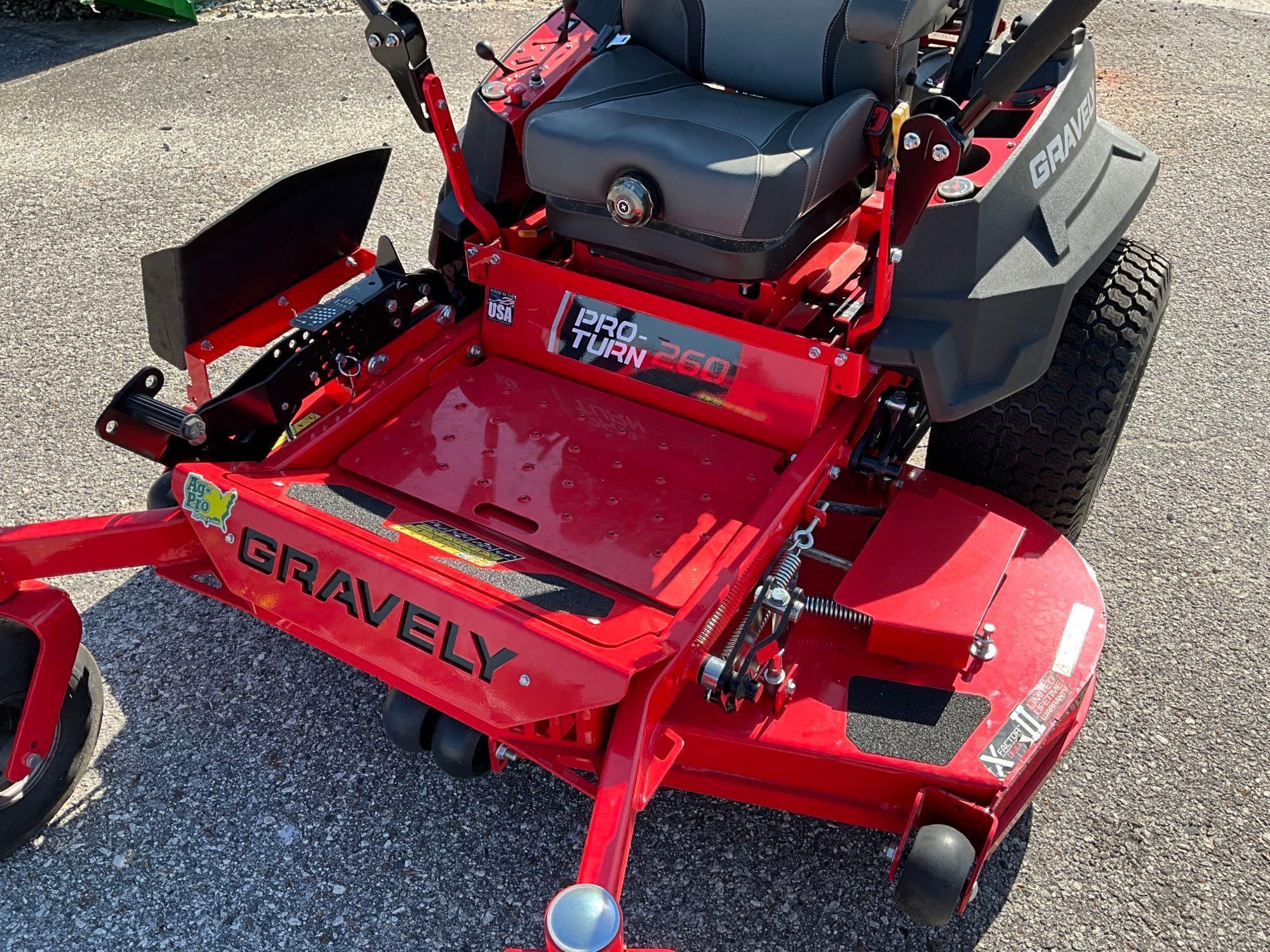 2021 Gravely Pro-Turn 260 Zero-Turn mower