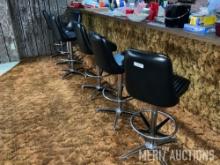 (6) bar stools, sells one money