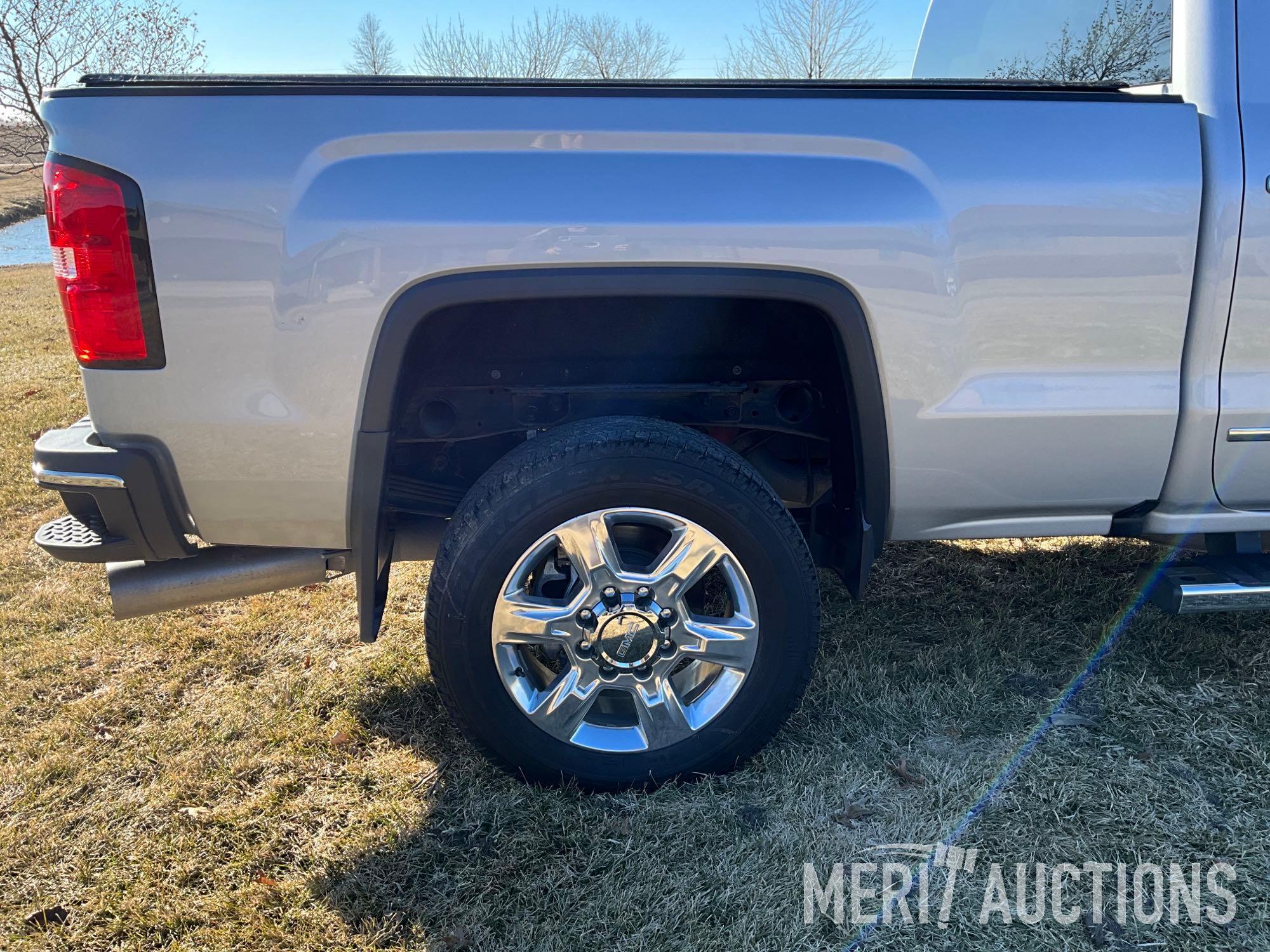 2018 GMC 2500HD ext. cab 4wd pickup