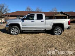 2018 GMC 2500HD ext. cab 4wd pickup