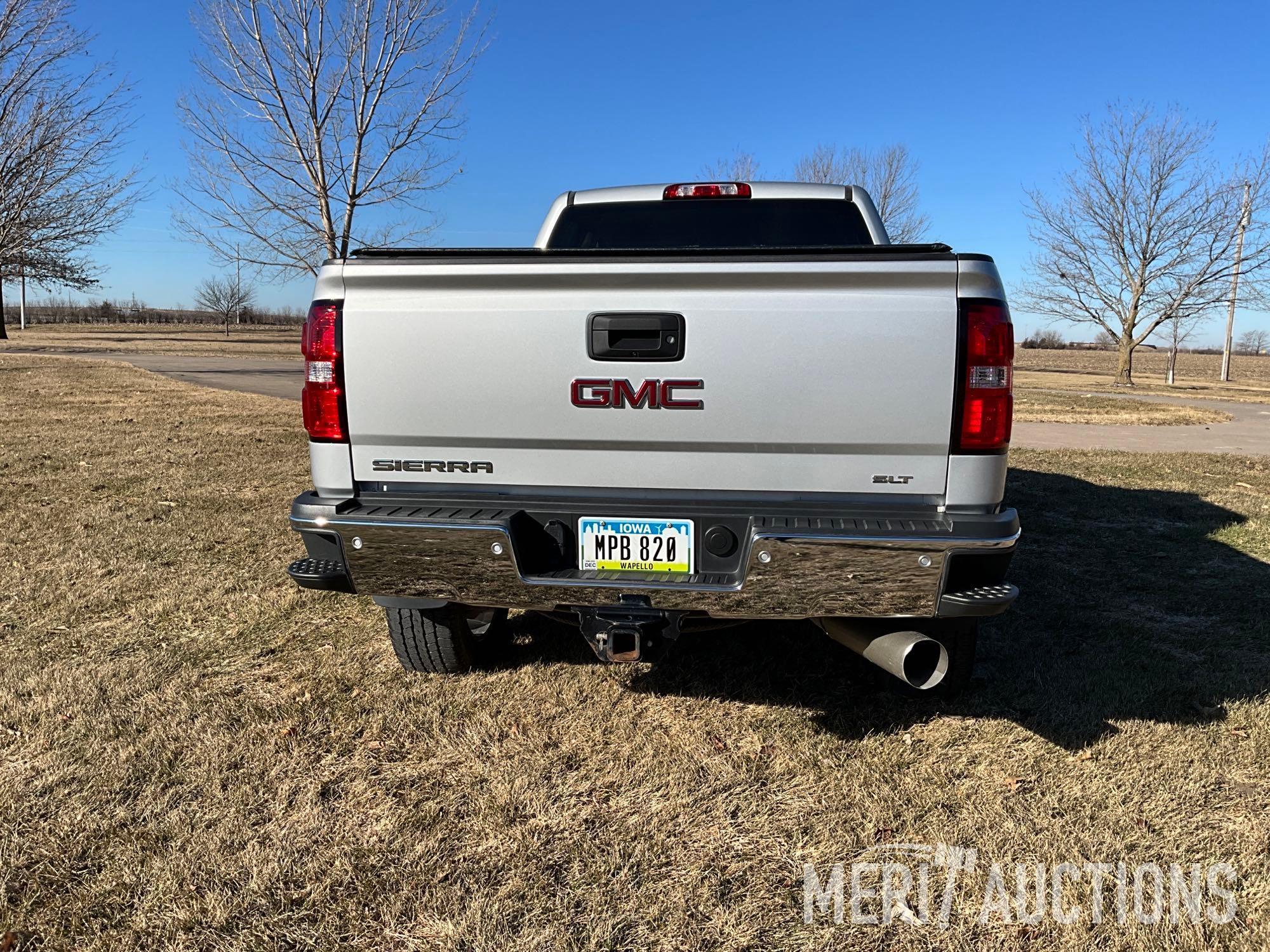 2018 GMC 2500HD ext. cab 4wd pickup