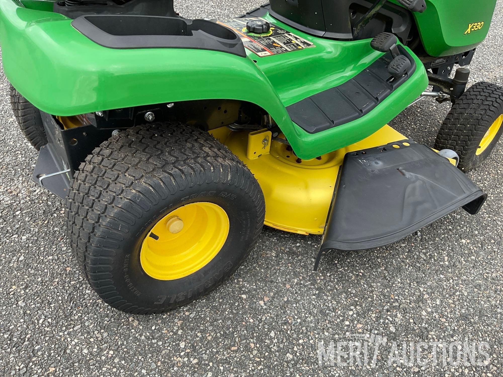 2016 John Deere X330