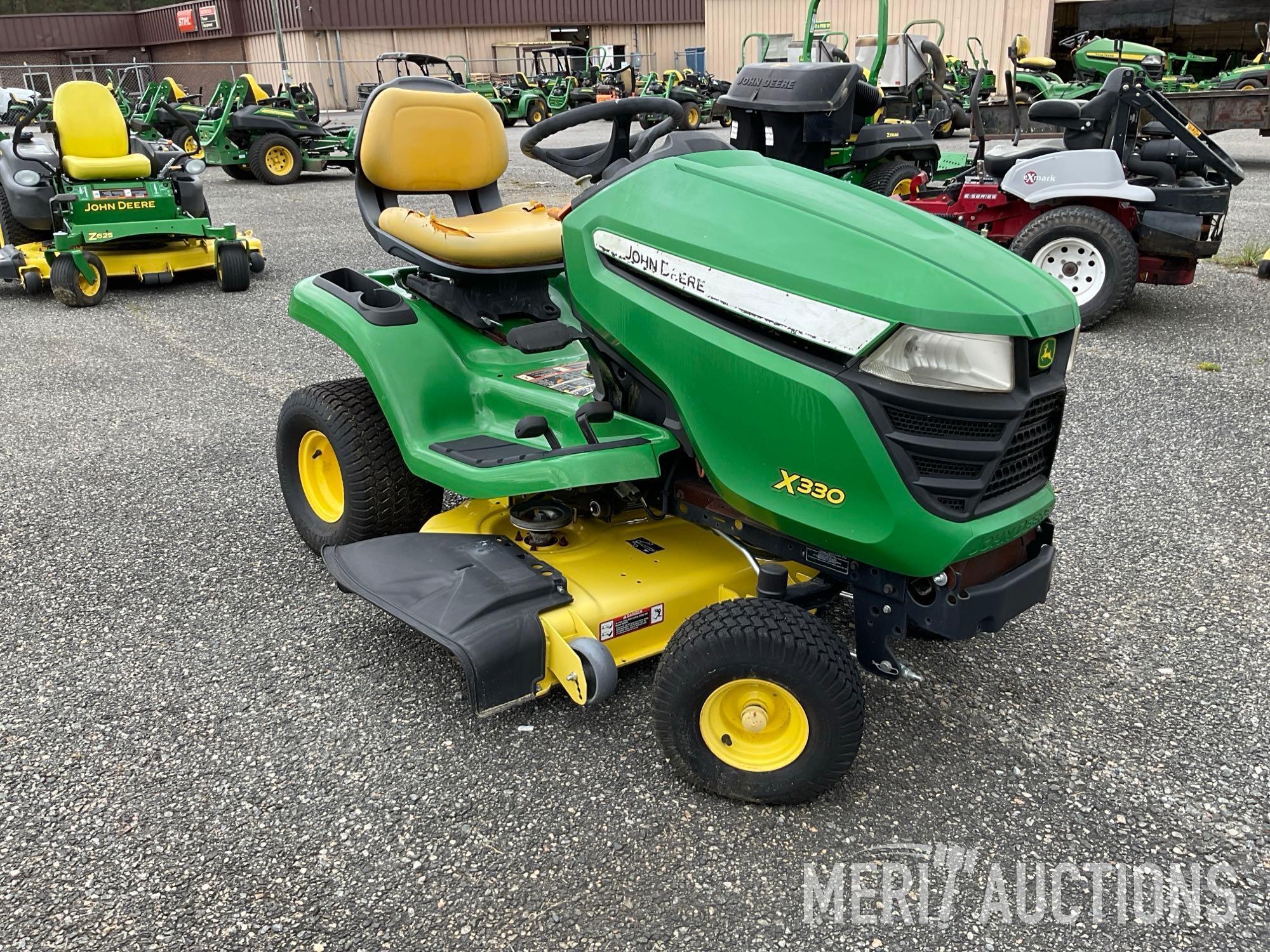 2016 John Deere X330