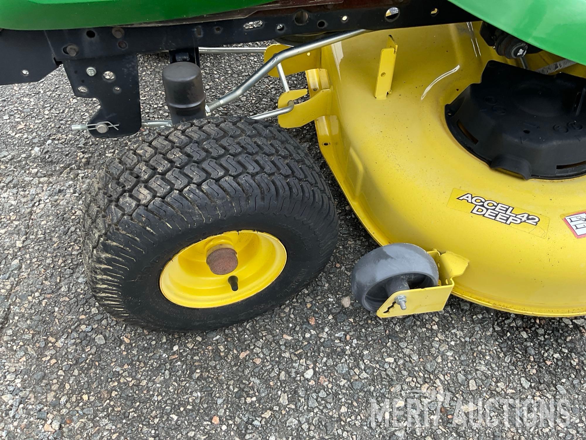 2016 John Deere X330