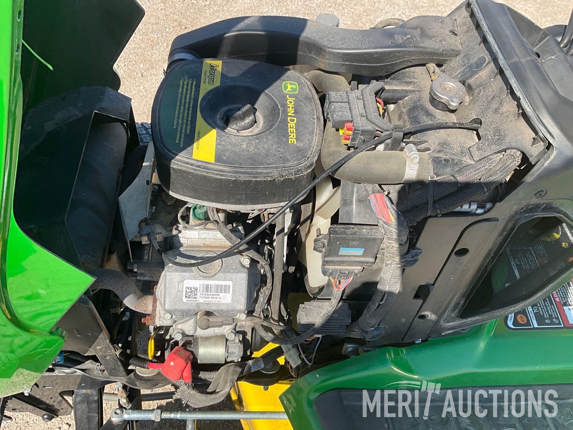 2018 John Deere X734