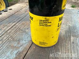 Vintage John Deere lubricant bottle