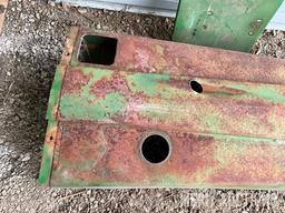 John Deere tractor hood, top & bottom