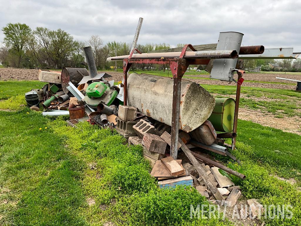 Large pile of scrap