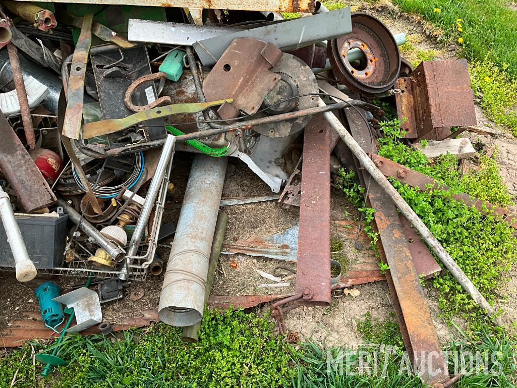 Large pile of scrap