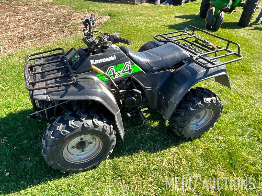 Kawasaki Bayou 4wd ATV