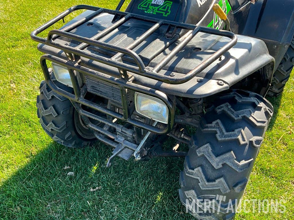 Kawasaki Bayou 4wd ATV