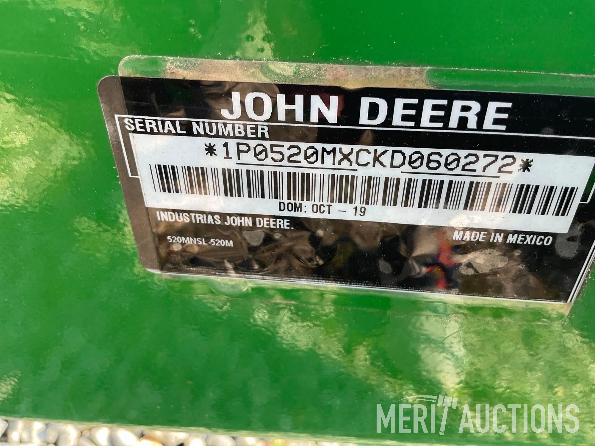 2019 John Deere 520M