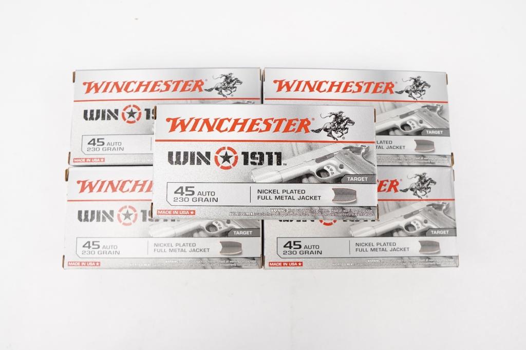Winchester  250 Rounds of X45T .45 Auto