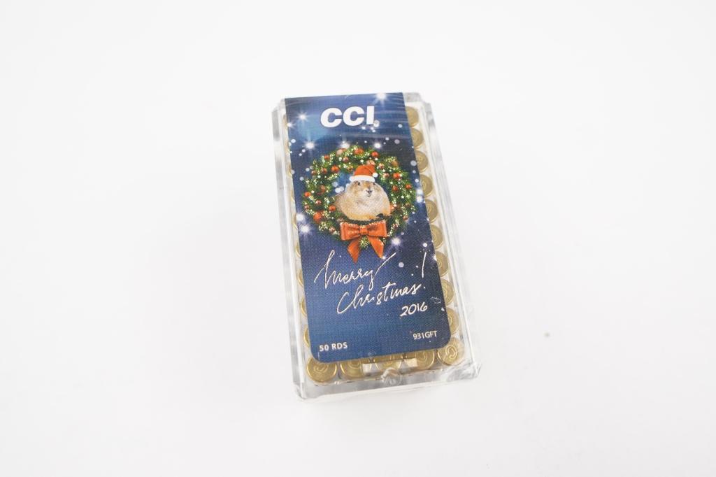 CCI (Merry Christmas 2016) AMMO 22 LR