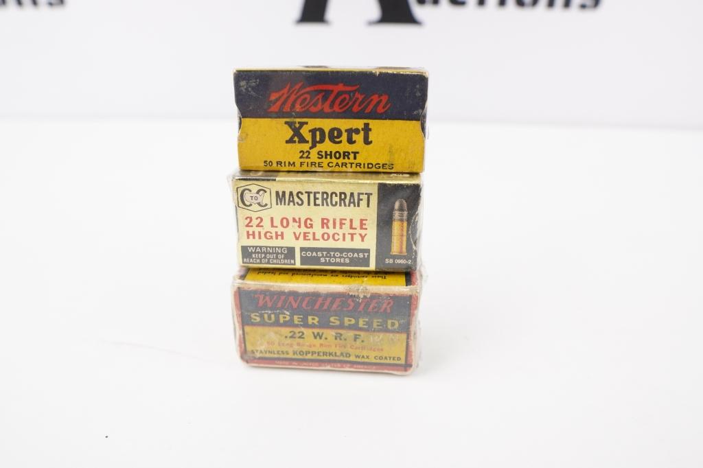 Vintage Misc. AMMO 22 S/LR/WCF