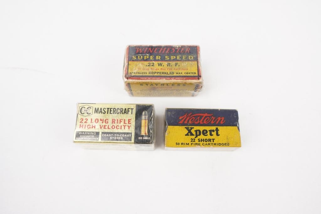 Vintage Misc. AMMO 22 S/LR/WCF