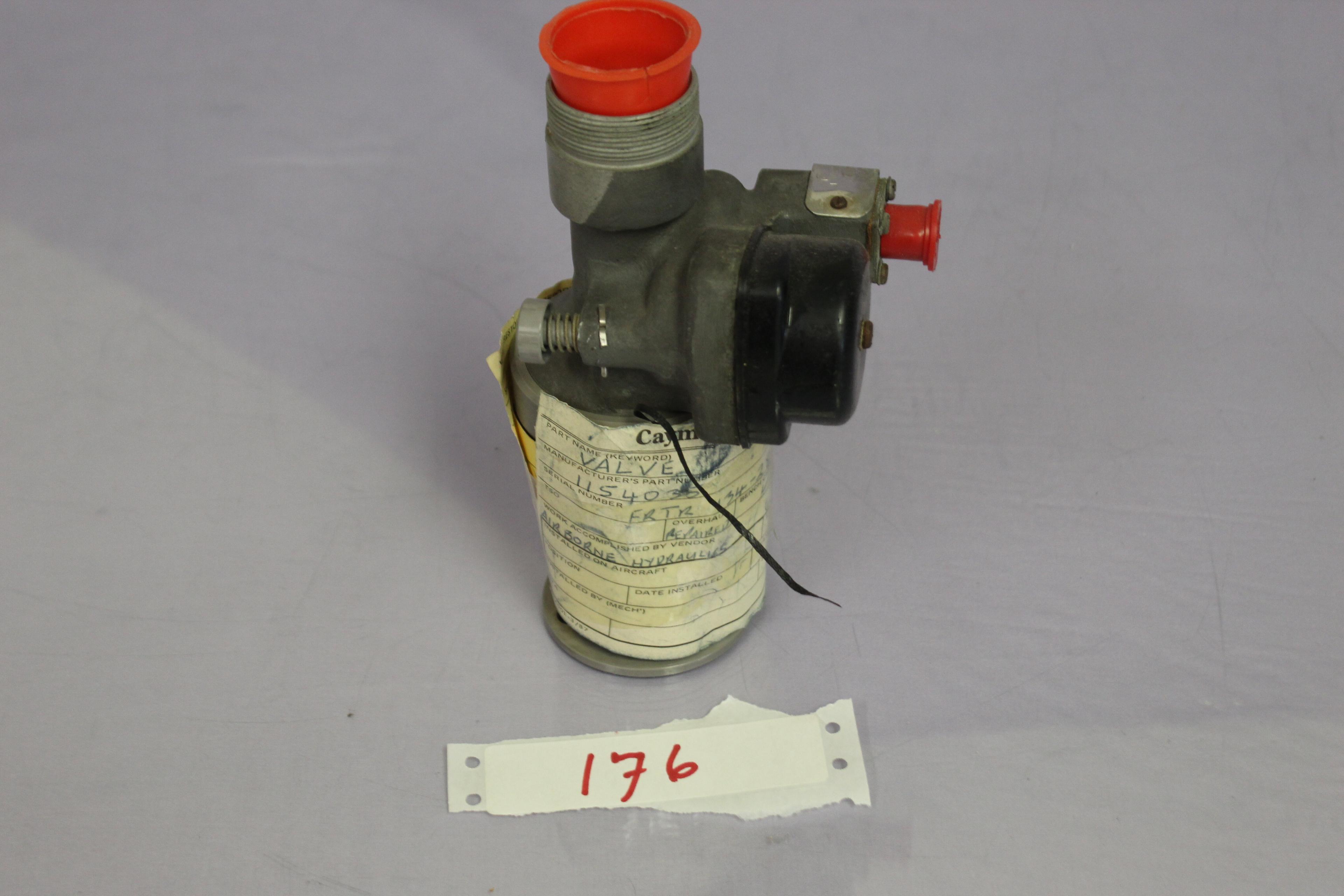 Flight Refueling Ltd Valve Pn 115-4035