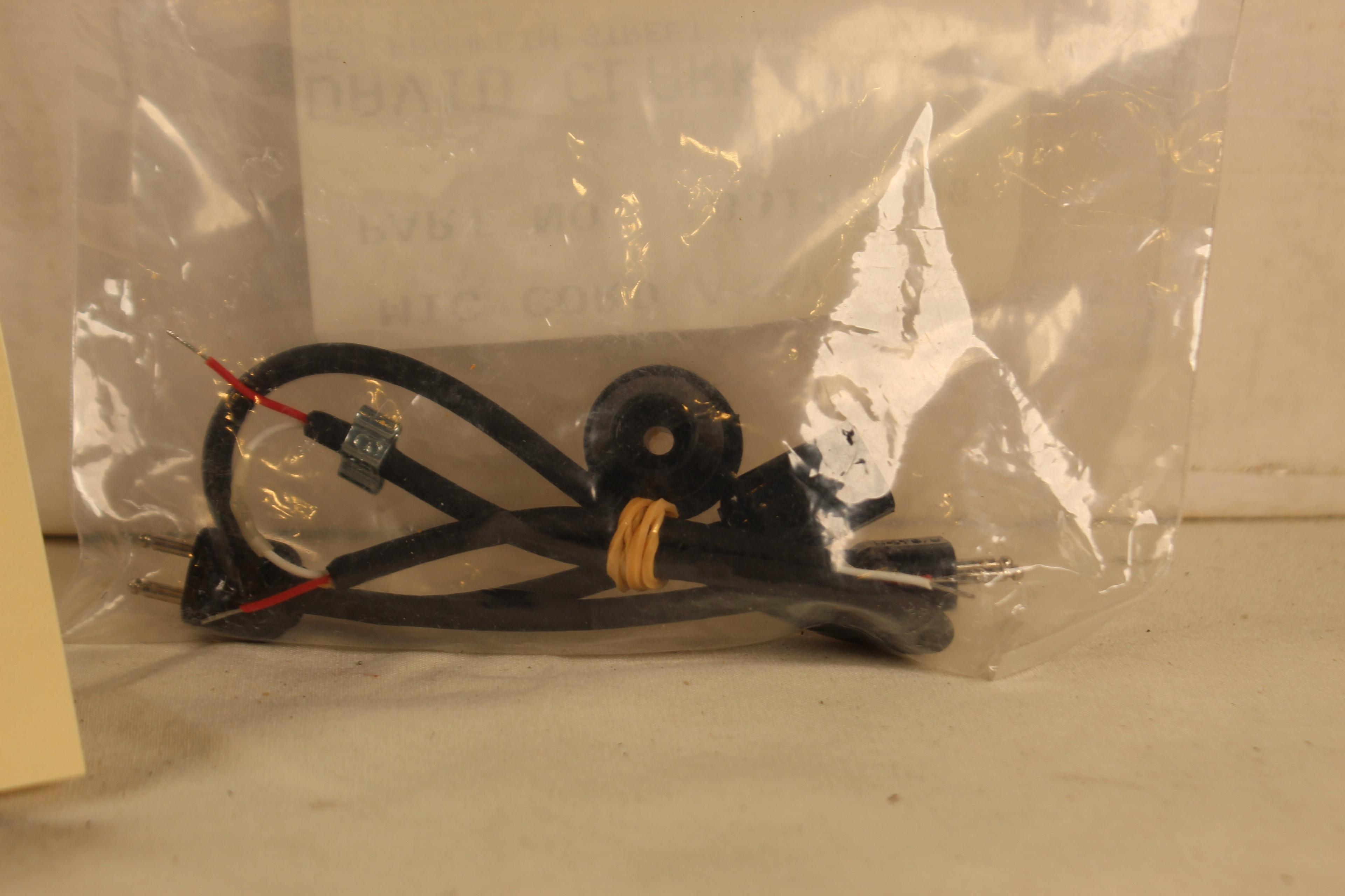 David Clark Microphone Cord Assembly Kits PN 18315G-06