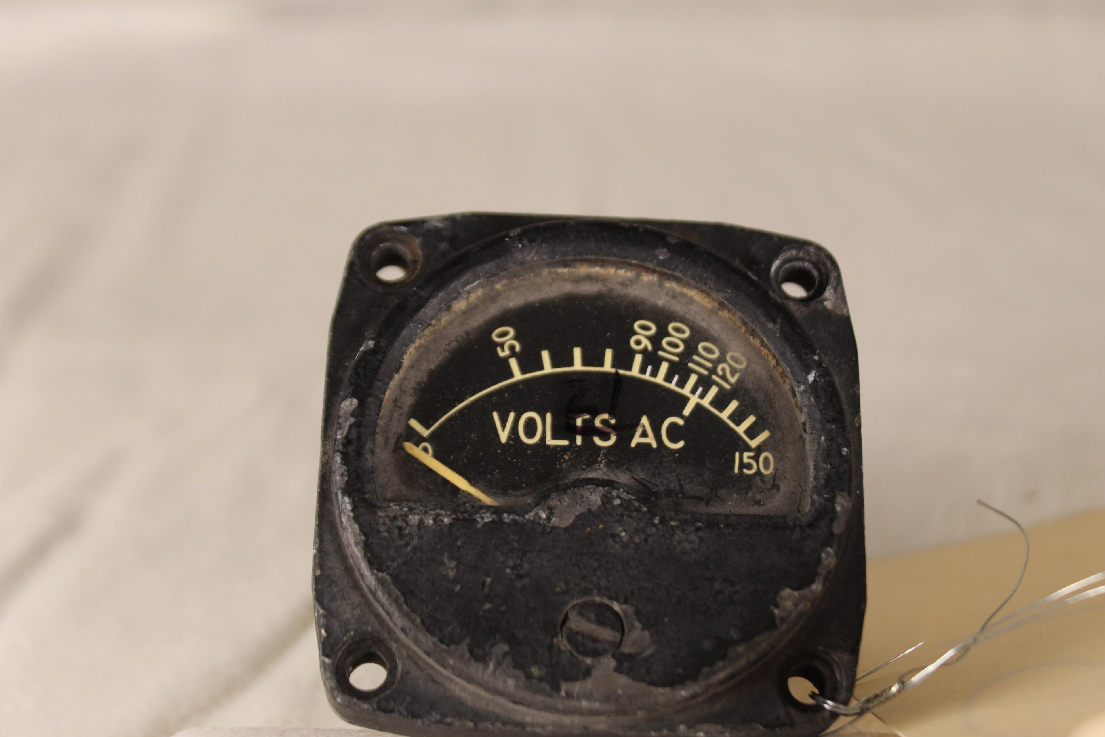 Weston Volt AC Meter Model 1833 PN 260245