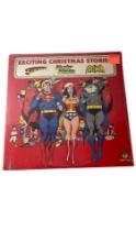 Exciting Christmas Stories Superman Batman Wonder Woman Sealed Vinyl Record
